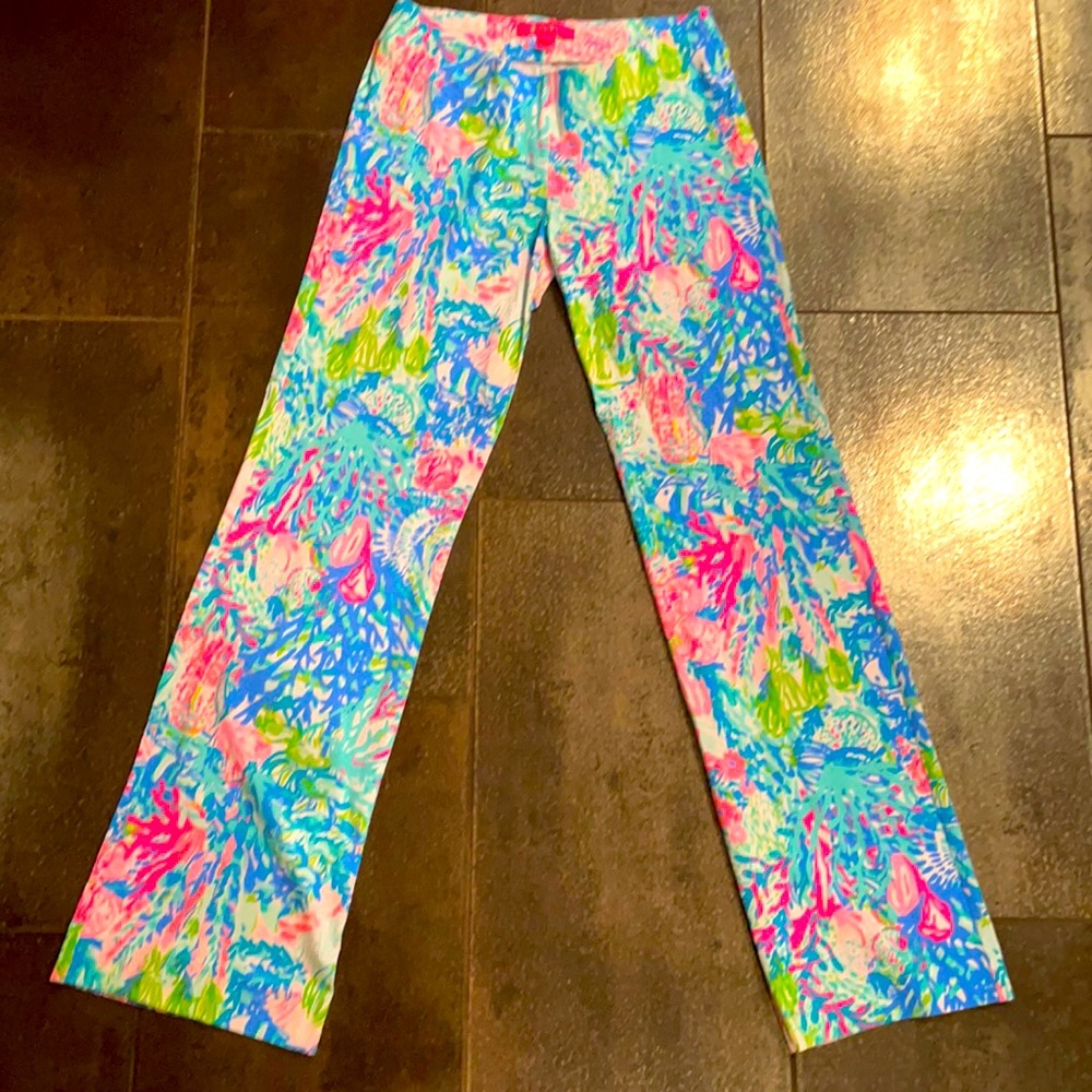 Lilly Pulitzer, EUC fish my wish palazzo